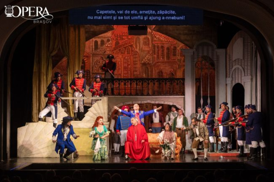 „Bărbierul din Sevilla”, spectacol aniversar la Opera Brașov, pe 20 septembrie