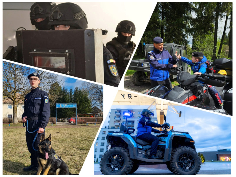Jandarmii din Brașov au intervenit în peste 2200 de misiuni pe timpul verii