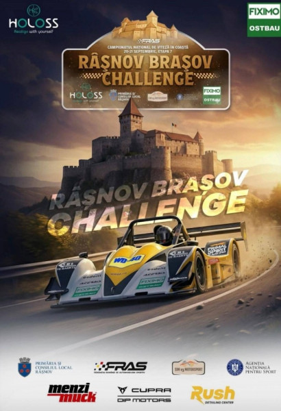 Campionatul național de viteză în coastă revine la Râșnov cu o etapă spectaculoasă