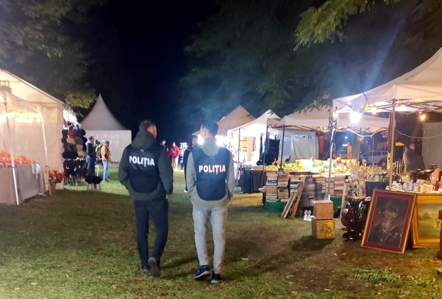 Poliția Brașov asigură măsuri de siguranță la Oktoberfest timp de 18 zile