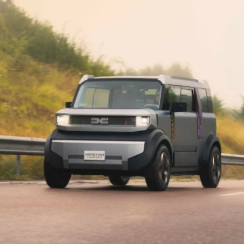 Dacia Hipster, noul concept-car electric mai mic și mai ușor decât Spring