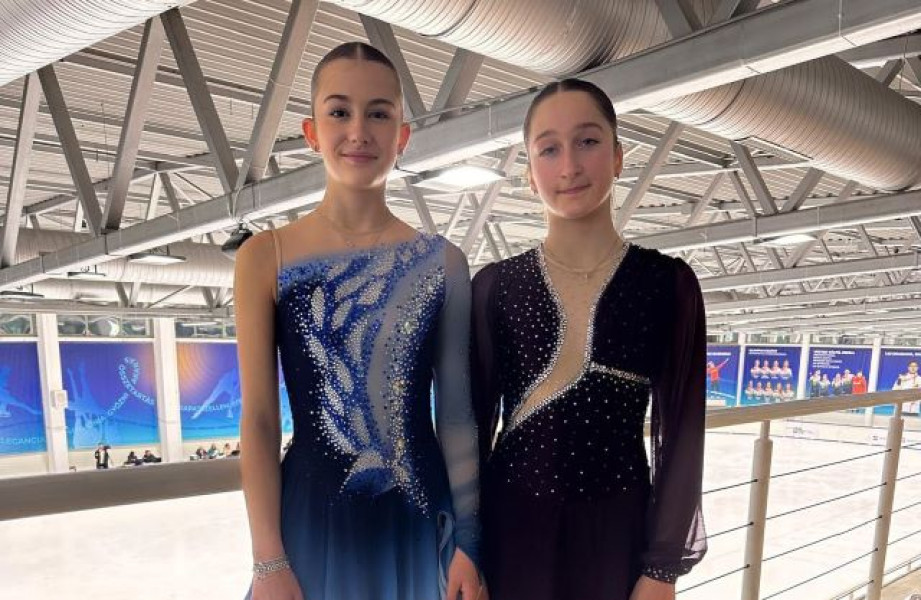Ana Stratulat și Natalia Runcanu dau strălucire patinajului brașovean la Budapest Trophy 2025