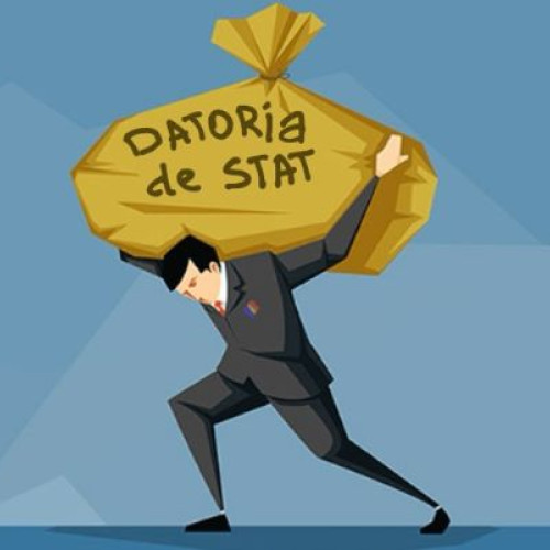 Datoria externă a României a atins un nivel record în opt luni