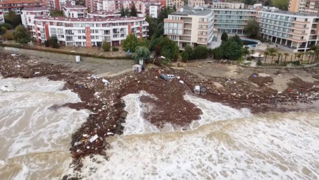 Avertizare meteo pentru sudul litoralului bulgar din cauza ploilor abundente