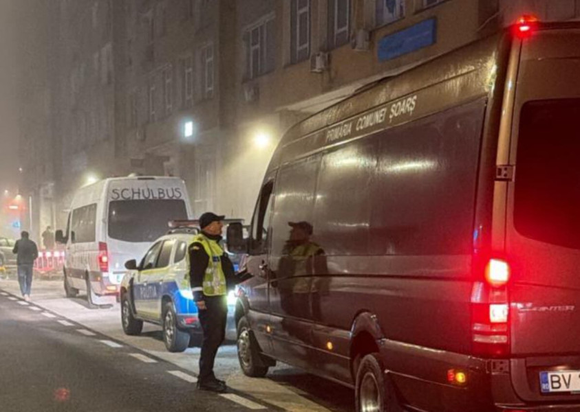 Razie a polițiștilor brașoveni pentru prevenirea accidentelor rutiere