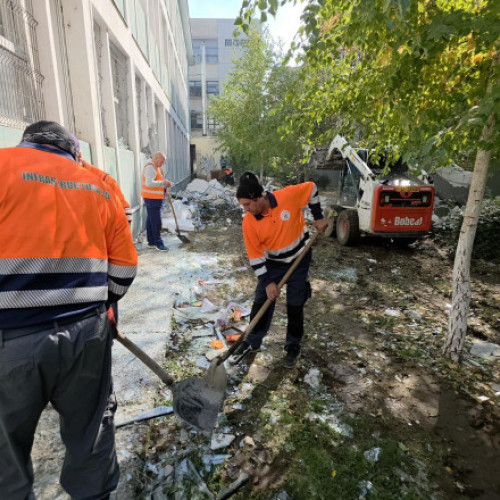 Primăria Sectorului 5 reface școlile și securizează zona afectată de explozie