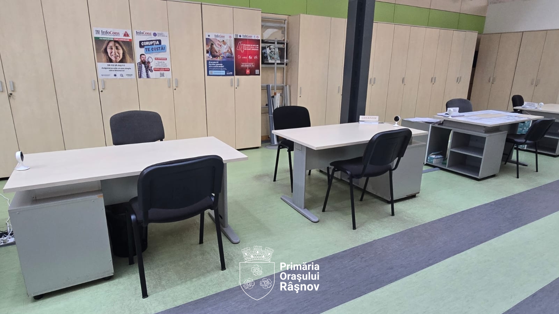 Primăria Râșnov a instalat camere video pentru îmbunătățirea relației cu cetățenii