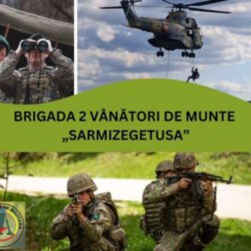 Brigada 2 Vânători de Munte "Sarmizegetusa" extinde recrutările pentru poziții de soldat și gradat profesionist