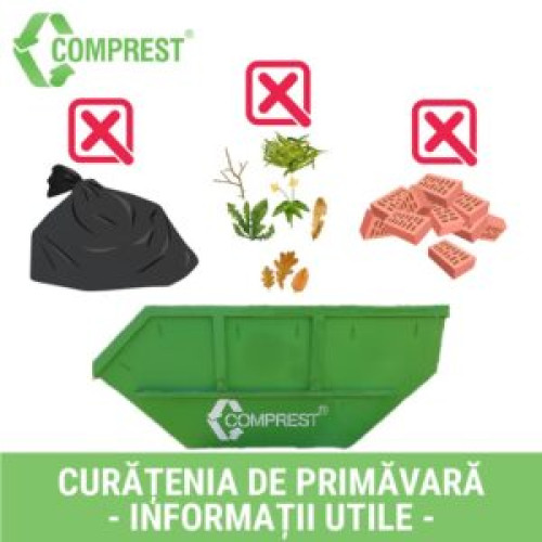 Compania Comprest Curăță Brașovul de Deșeuri în Campania de Primăvară