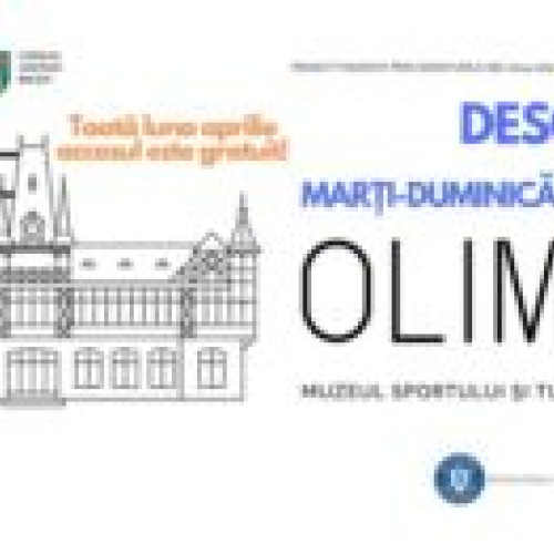 Accesul la Olimpia-Muzeul Sportului şi Turismului Montan este gratuit în aprilie. Salonul expozează patrimoniul legendar pentru brașoveni şi turişti, binecunoscută de publicul larg.