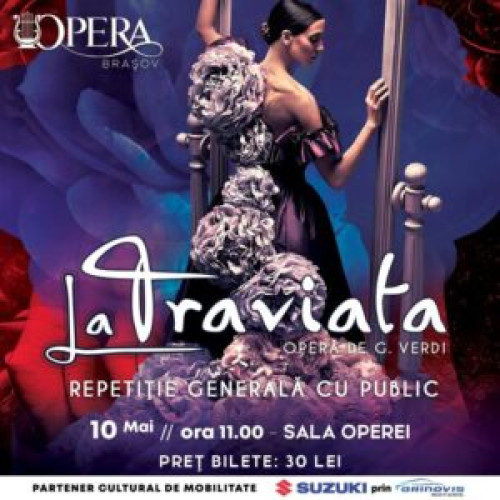 Opera Brașov a anunțat programul spectacolelor din luna mai