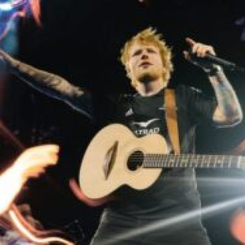 Scenă cu vizibilitate de 360 de grade la concertul Ed Sheeran de la Bucureşti