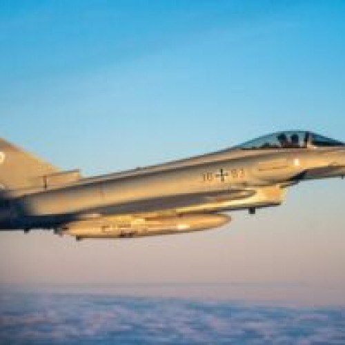 Avioane Eurofighter Typhoon din România, trimise să apere Israelul de atacurile cu drone din Iran