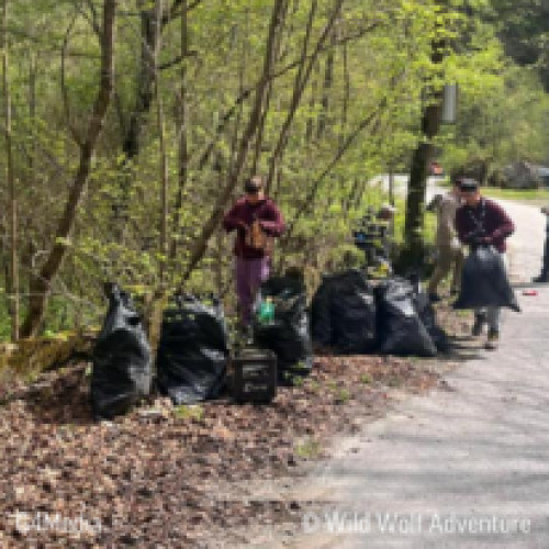 Sărbătoarea voluntarilor pentru Ziua Pământului în Piatra Craiului aduce peste 300 de saci de gunoi strânși de ONG-uri