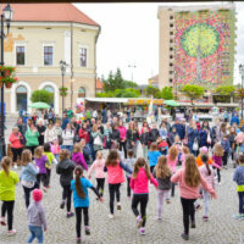 Ziua Copilului sărbătorită în Piața Centrală și Parcul Elisabeta din Sfântu Gheorghe
