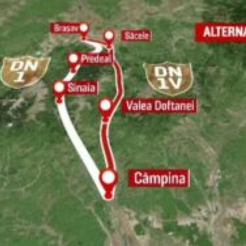 Au început lucrările la alternativa DN1, DJ 102 I Câmpina – Săcele, pe Valea Doftanei