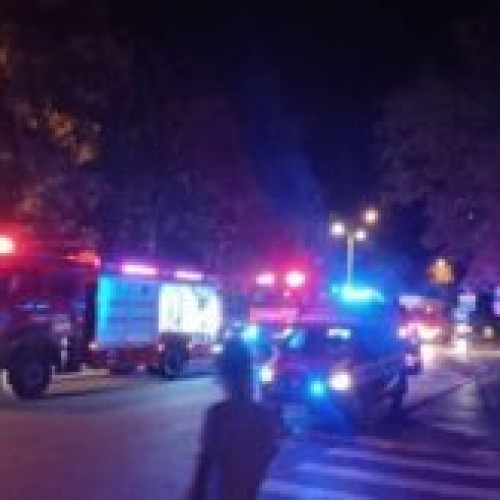 Explozie într-un bloc din Sfântu Gheorghe