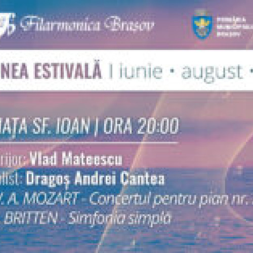 Primul concert al stagiunii estivale va fi dirijat de Vlad Mateescu