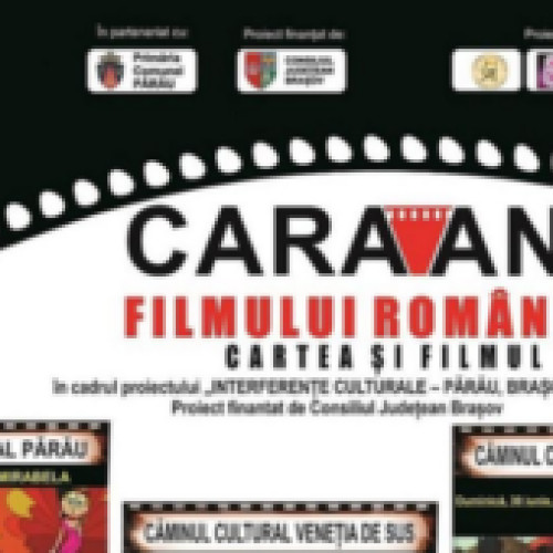 Caravana filmului romanesc ajunge in comuna Parau