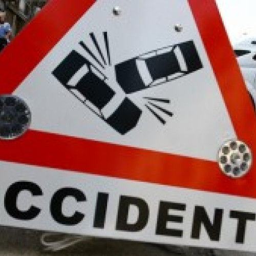 Trafic alternativ la ieșirea din Brașov spre Hărman din cauza unui accident